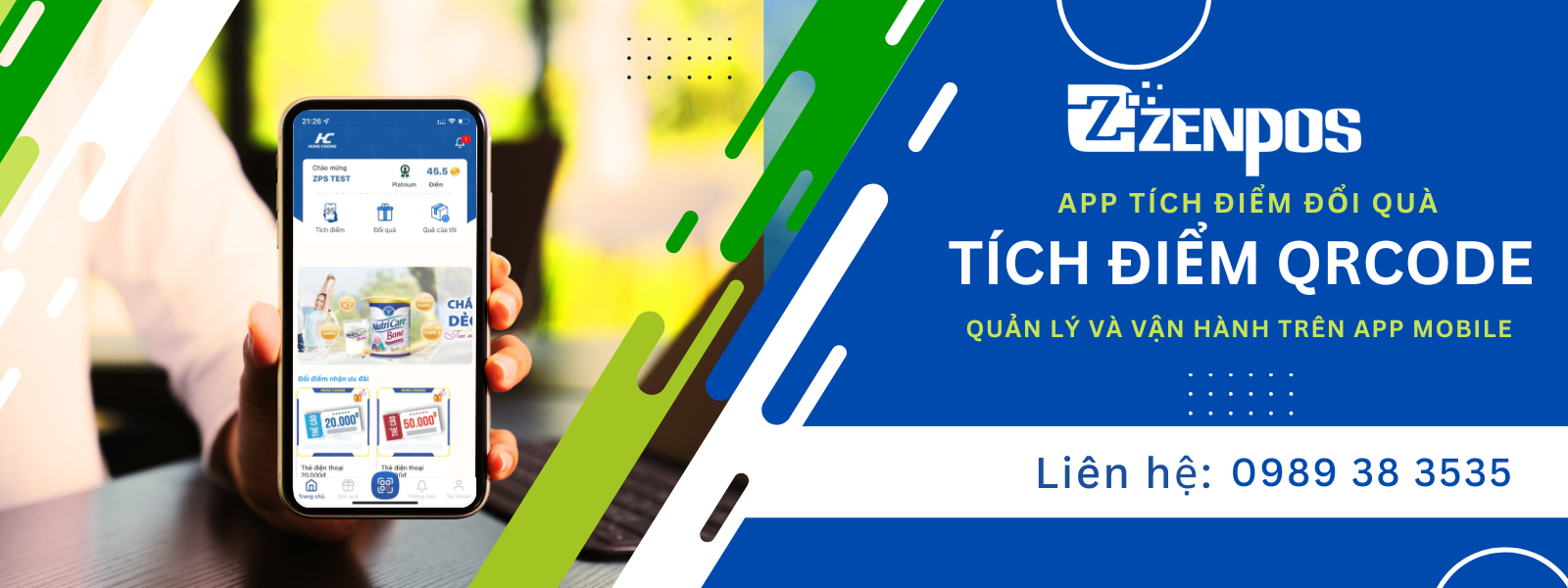 Giải pháp quản lý tích điểm đổi quà qua ứng dụng