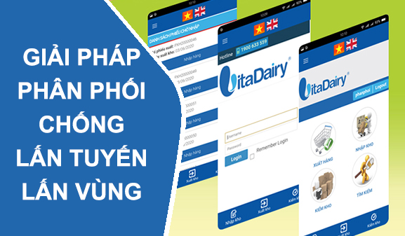 Giải pháp phần mềm quản lý phân phối chống lấn tuyến lấn vùng bằng qrcode